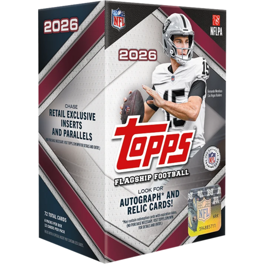 2026 Topps NFL Flagship Football Value Box