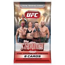 2026 Topps Stadium Club UFC Hobby Booster Pack