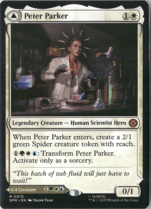 Scan Image | Peter Parker - Marvel's Spider-Man | [4823C1E0]