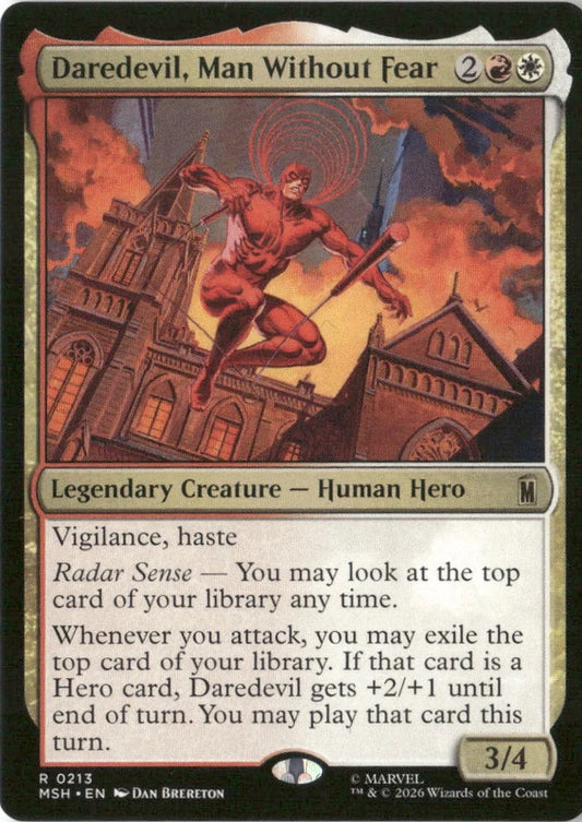 Daredevil, Man Without Fear - Marvel Super Heroes
