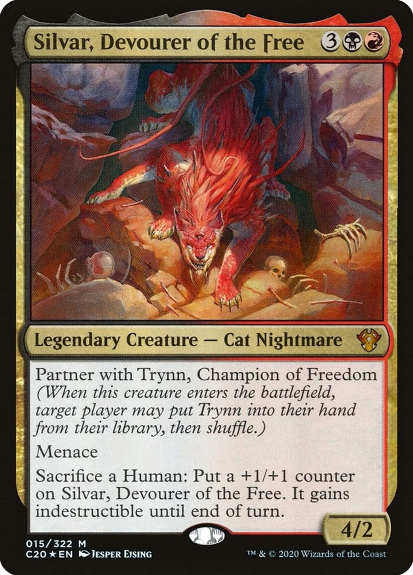 Silvar, Devourer of the Free - Commander 2020