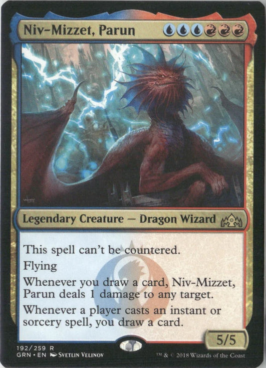 Scan Image | Niv-Mizzet, Parun - Guilds of Ravnica | [D1C7820C]