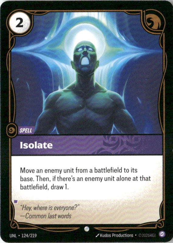 Isolate - Unleashed
