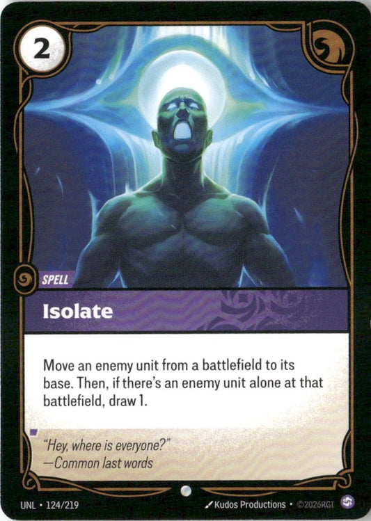 Isolate - Unleashed