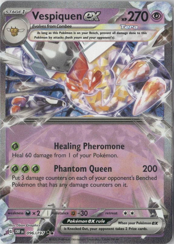 Vespiquen ex - SV03: Obsidian Flames
