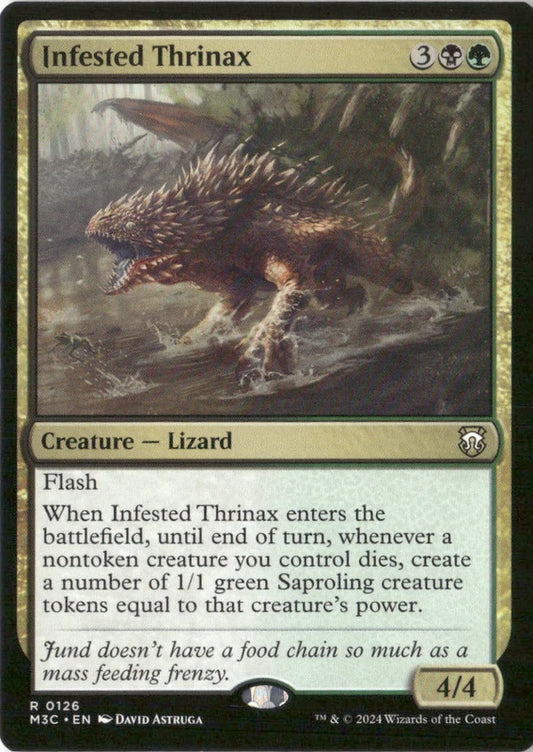 Infested Thrinax - Commander: Modern Horizons 3