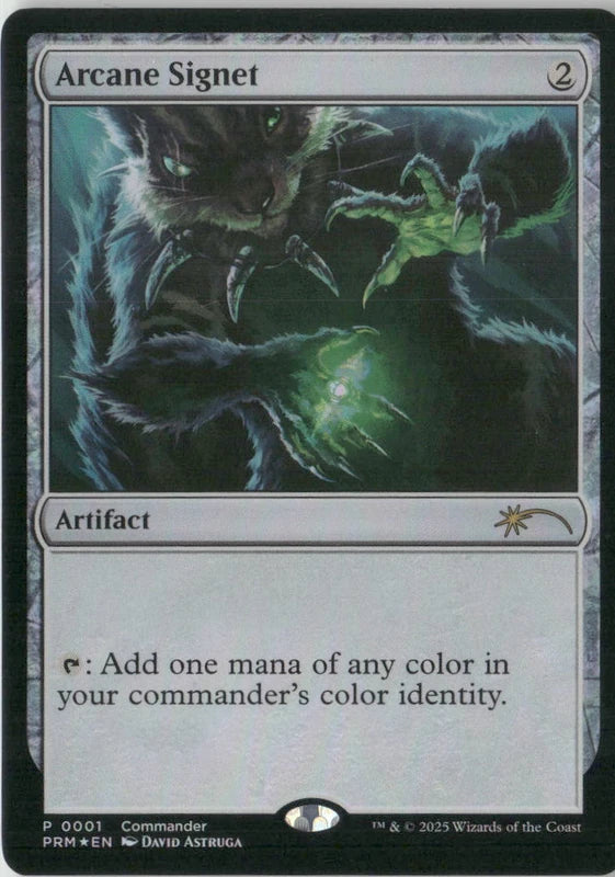 Scan Image | Arcane Signet (CommandFest 2025) - MagicFest Cards | [8F46BB6A]