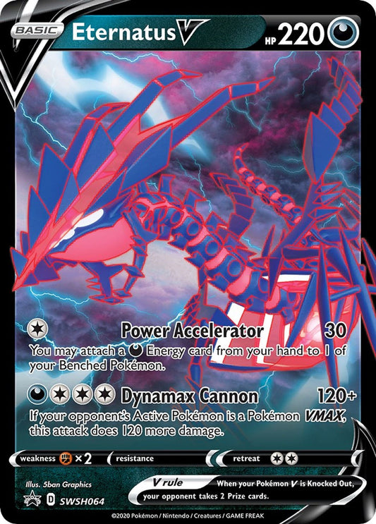 Eternatus V - SWSH064 - SWSH: Sword & Shield Promo Cards