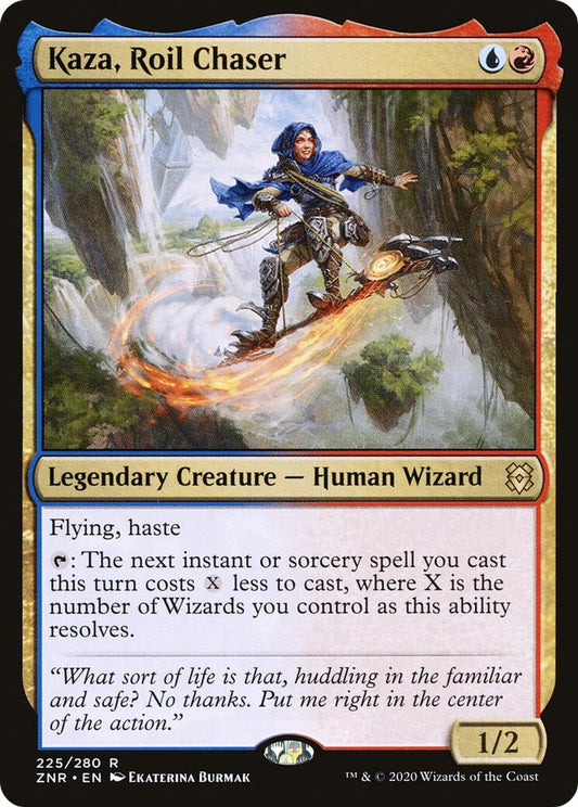 Kaza, Roil Chaser - Zendikar Rising