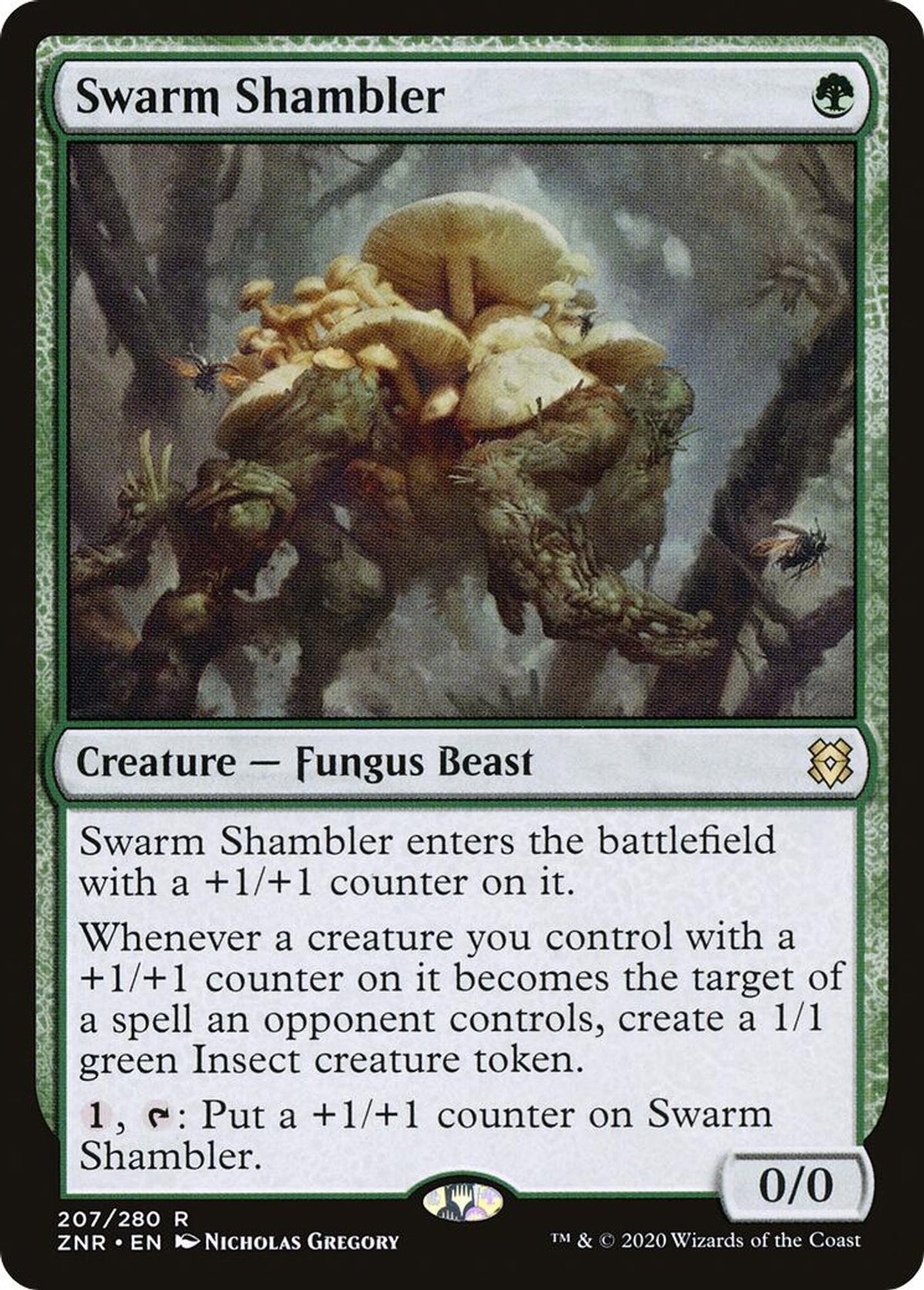 Swarm Shambler - Zendikar Rising