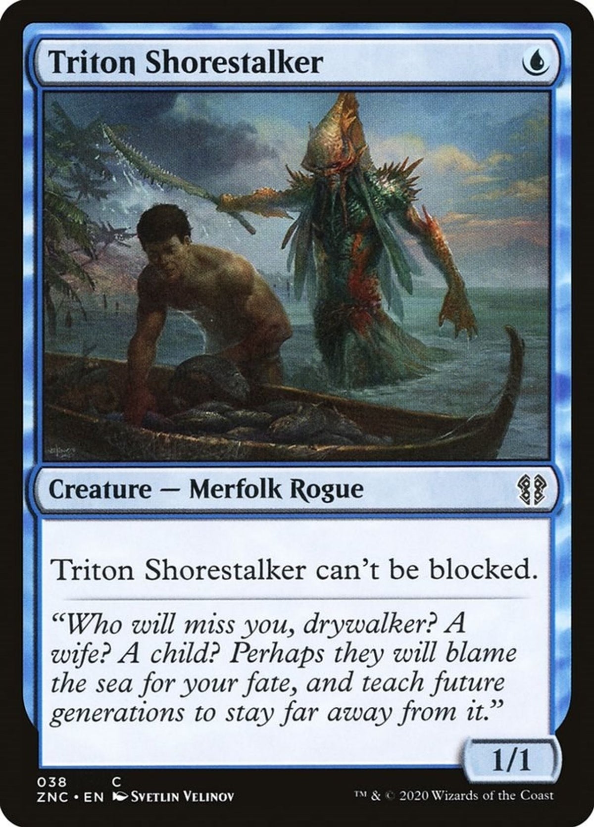 Triton Shorestalker - Commander: Zendikar Rising