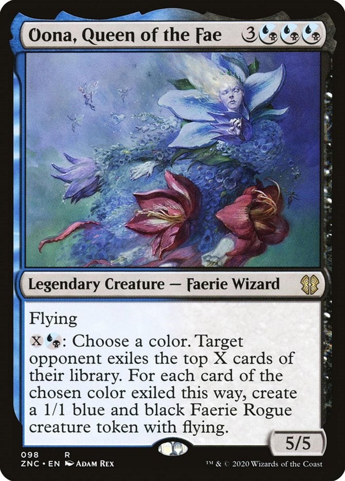 Oona, Queen of the Fae - Commander: Zendikar Rising