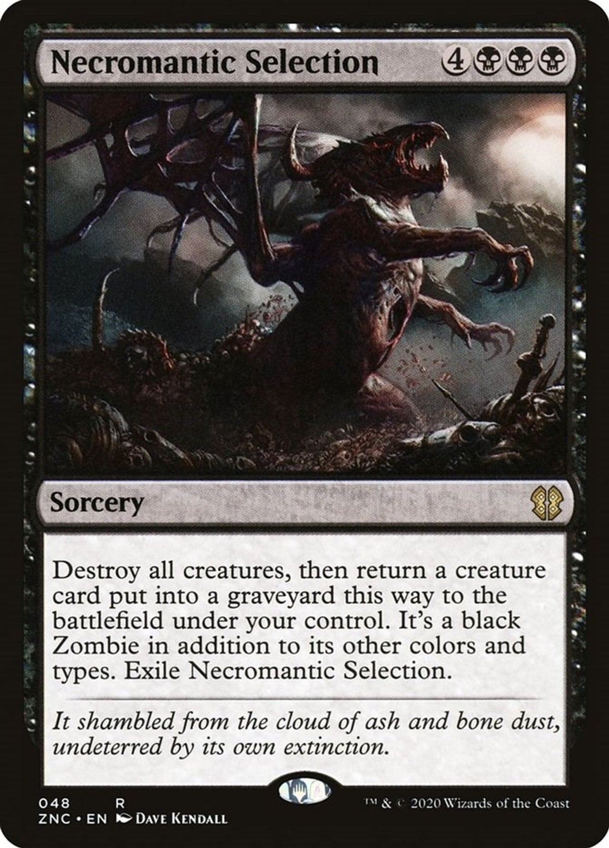 Necromantic Selection - Commander: Zendikar Rising