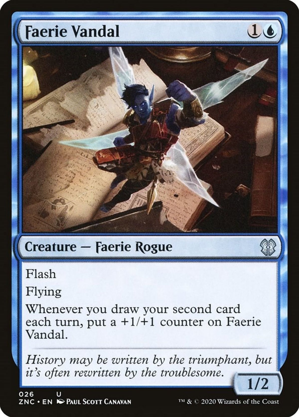 Faerie Vandal - Commander: Zendikar Rising