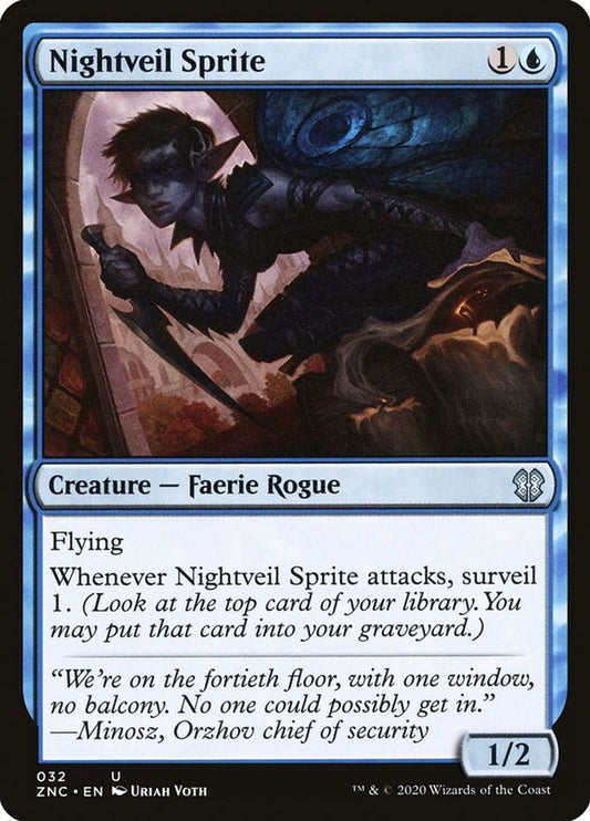 Nightveil Sprite - Commander: Zendikar Rising