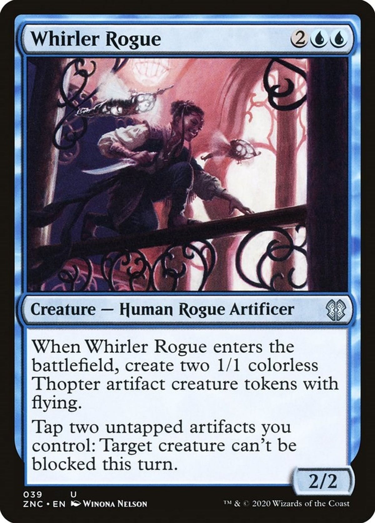Whirler Rogue - Commander: Zendikar Rising