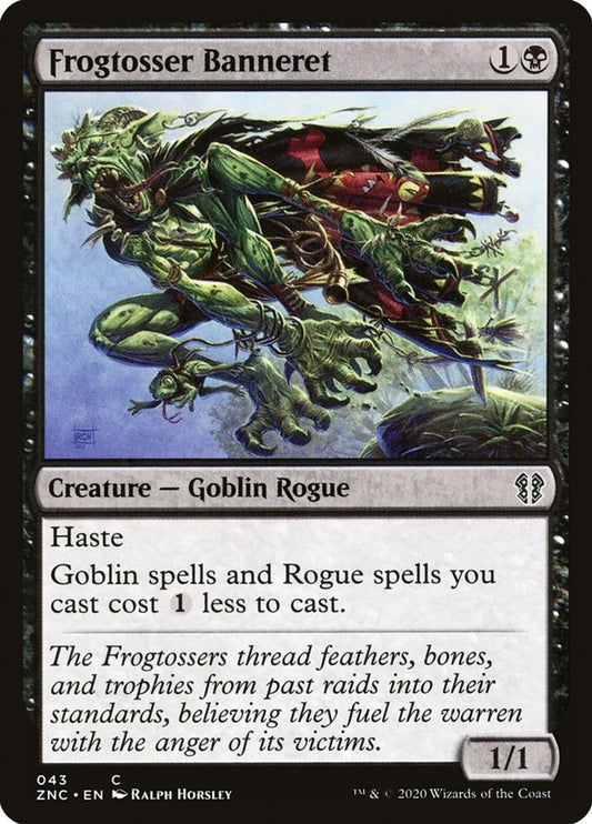 Frogtosser Banneret - Commander: Zendikar Rising