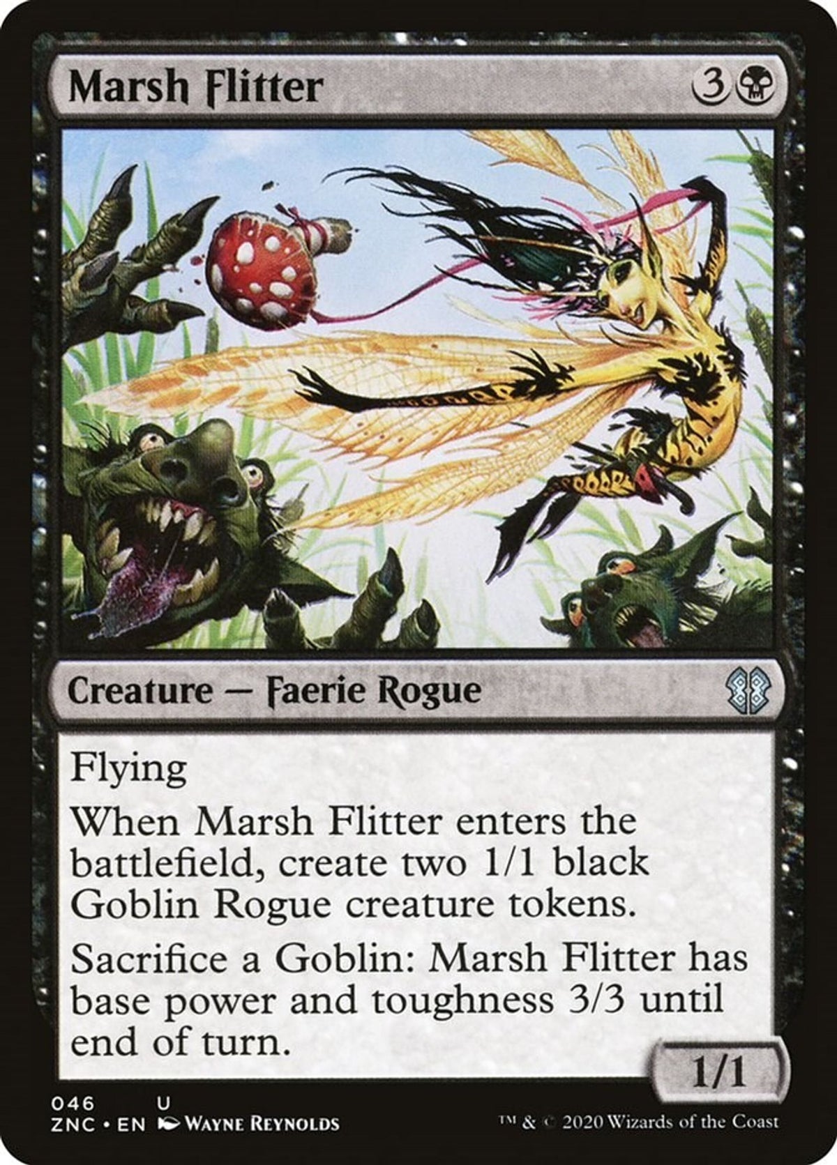 Marsh Flitter - Commander: Zendikar Rising