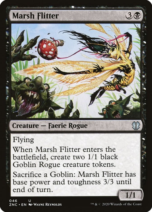 Marsh Flitter - Commander: Zendikar Rising