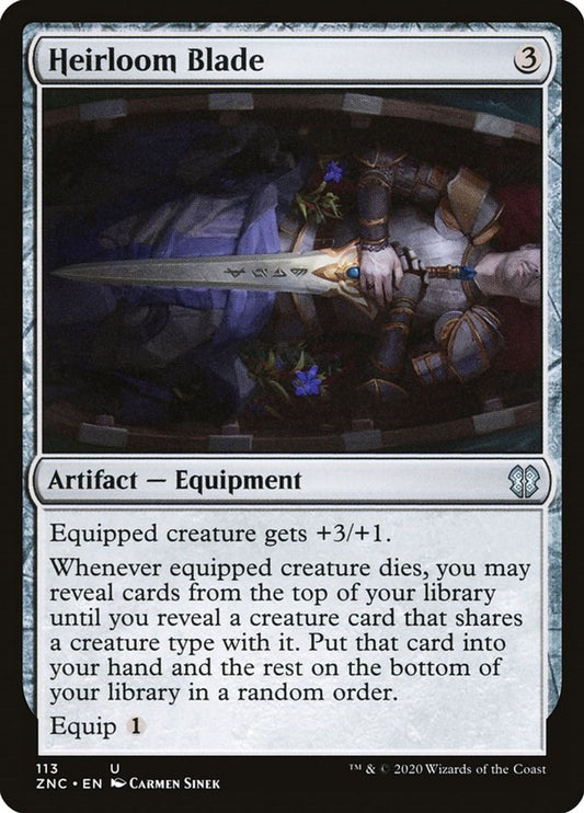 Heirloom Blade - Commander: Zendikar Rising