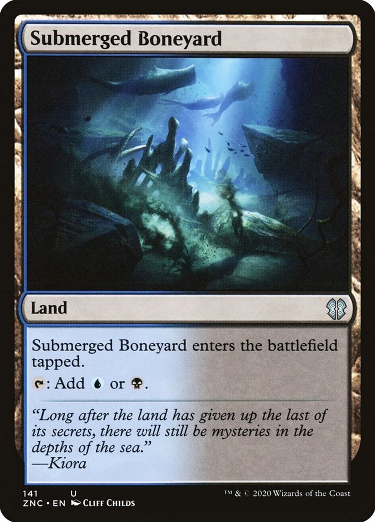 Submerged Boneyard - Commander: Zendikar Rising