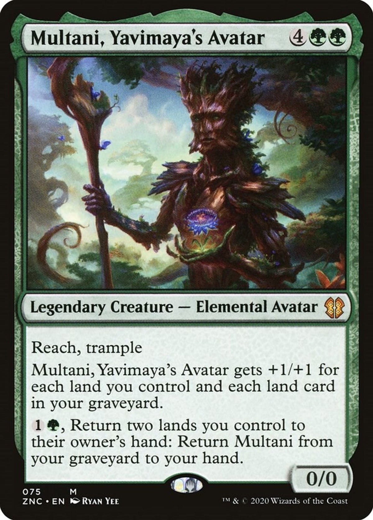 Multani, Yavimaya's Avatar - Commander: Zendikar Rising