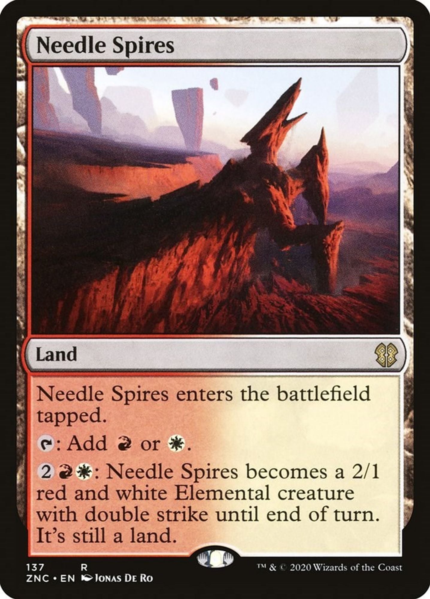 Needle Spires - Commander: Zendikar Rising