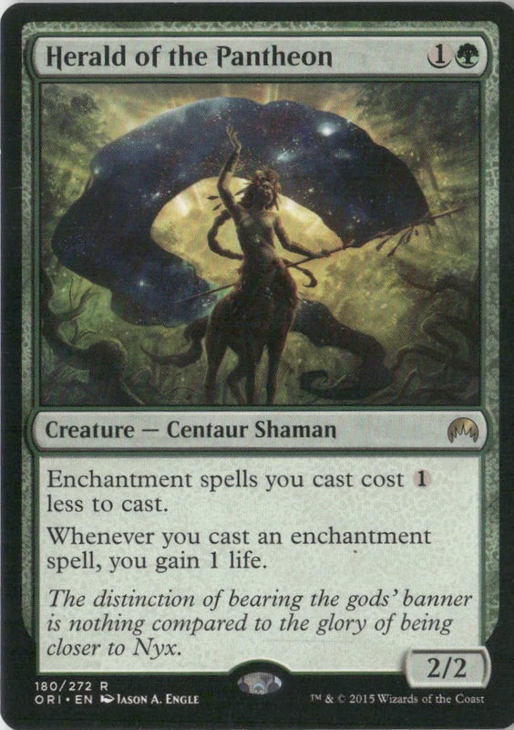 Scan Image | Herald of the Pantheon - Magic Origins | [6156CD4D]