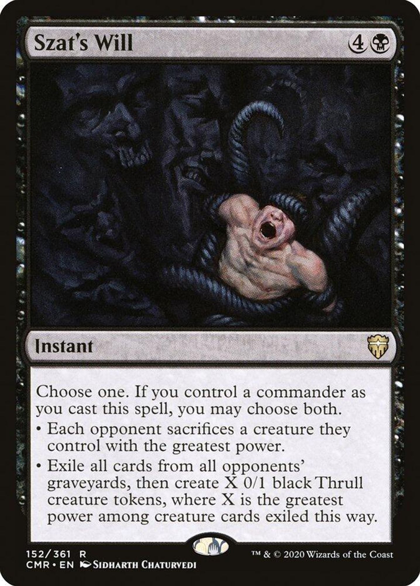Szat's Will - Commander Legends