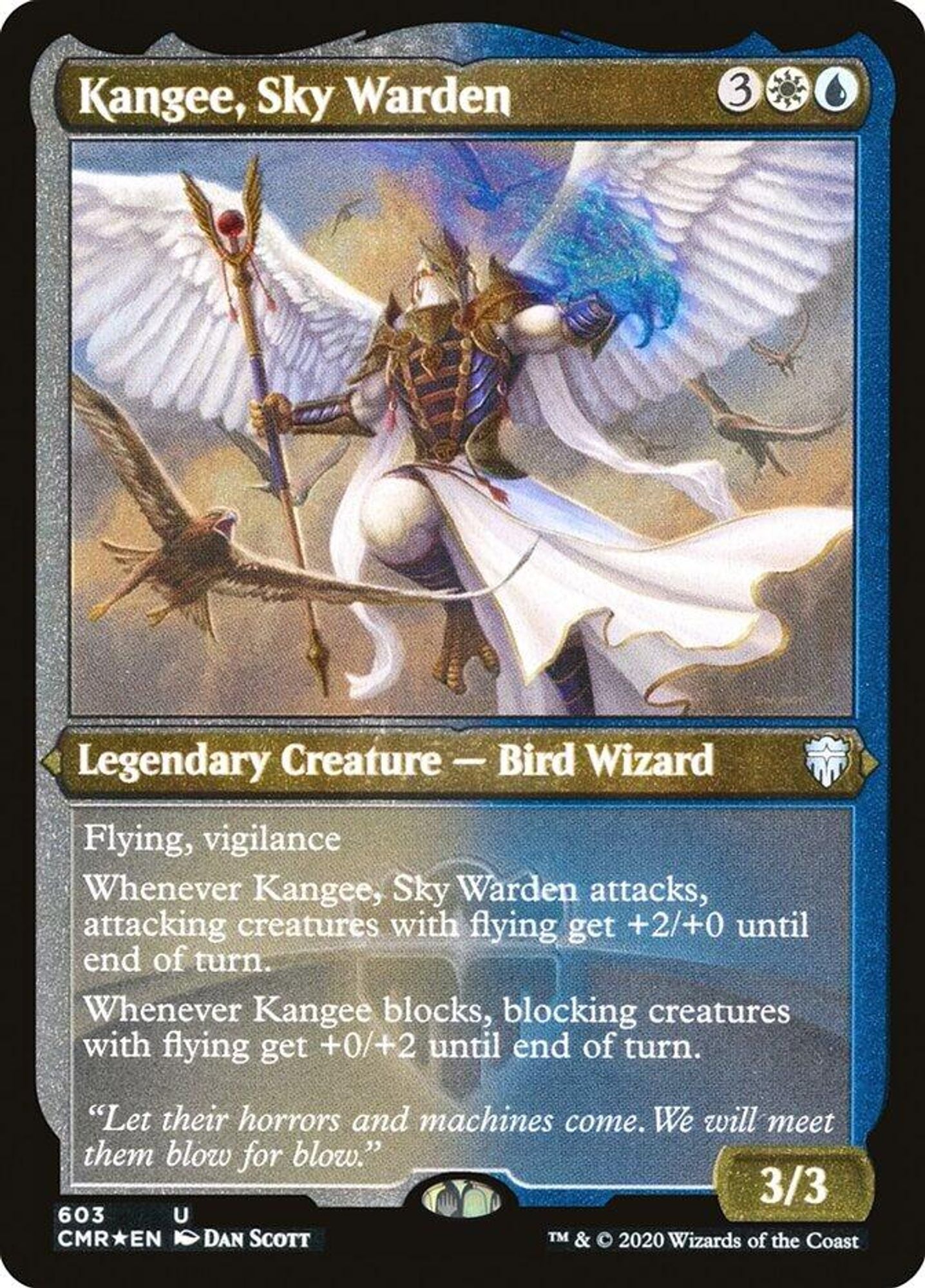 Kangee, Sky Warden (Foil Etched)