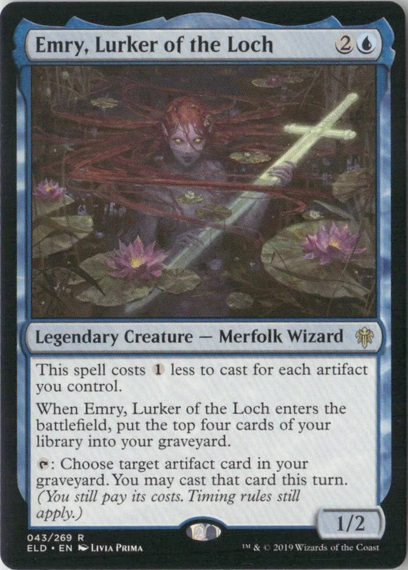 Scan Image | Emry, Lurker of the Loch - Throne of Eldraine | [72132741]