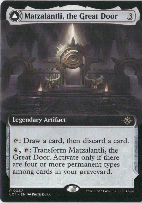 Scan Image | Matzalantli, the Great Door (Extended Art) - The Lost Caverns of Ixalan | [2D3AF310]