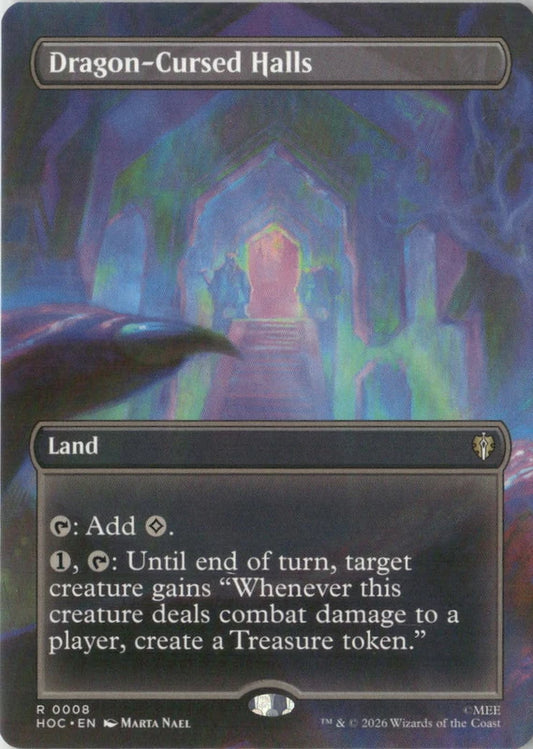 Scan Image | Dragon-Cursed Halls (Borderless) - The Hobbit: Eternal-Legal | [D81B5963]
