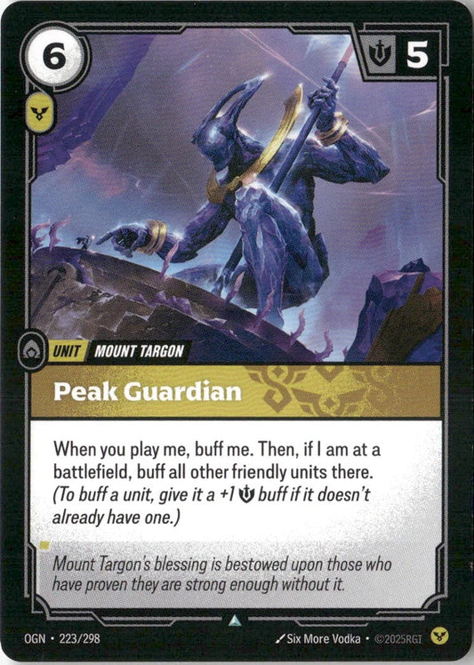 Peak Guardian - Origins