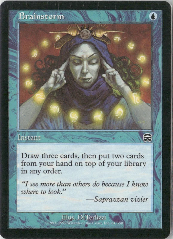 Scan Image | Brainstorm - Mercadian Masques | [FCC9CB7E]