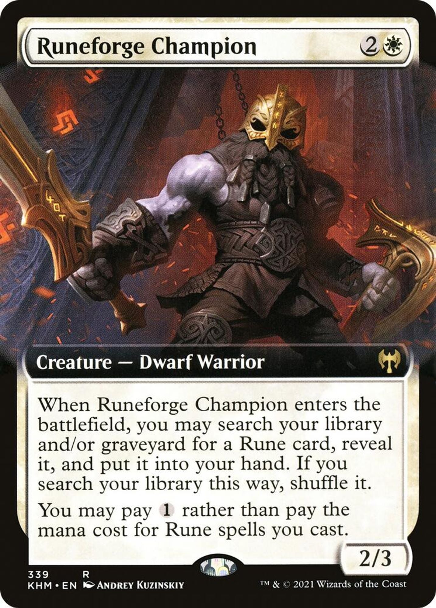Runeforge Champion (Extended Art)