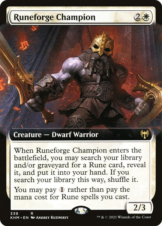 Runeforge Champion (Extended Art)