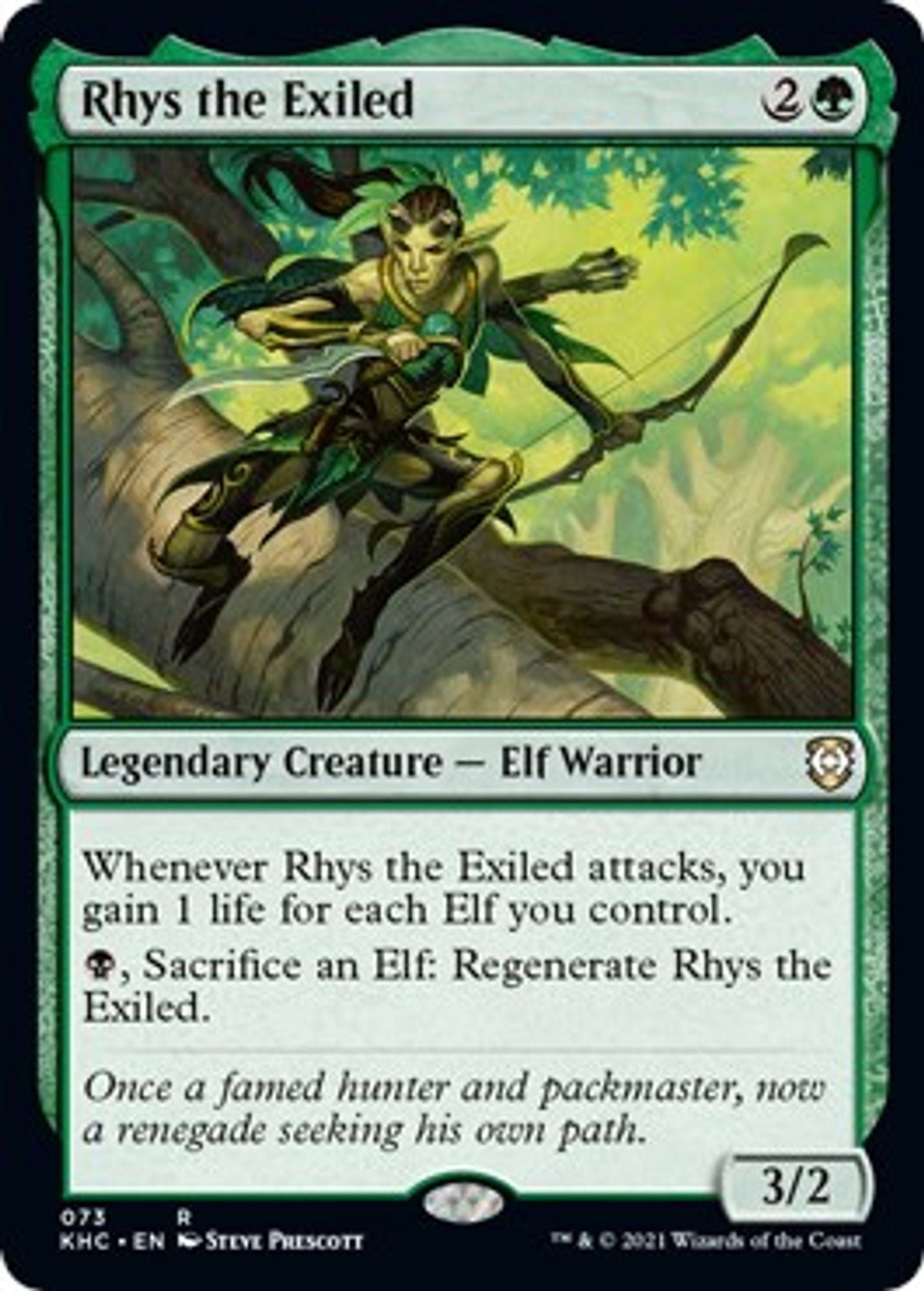Rhys the Exiled - Commander: Kaldheim