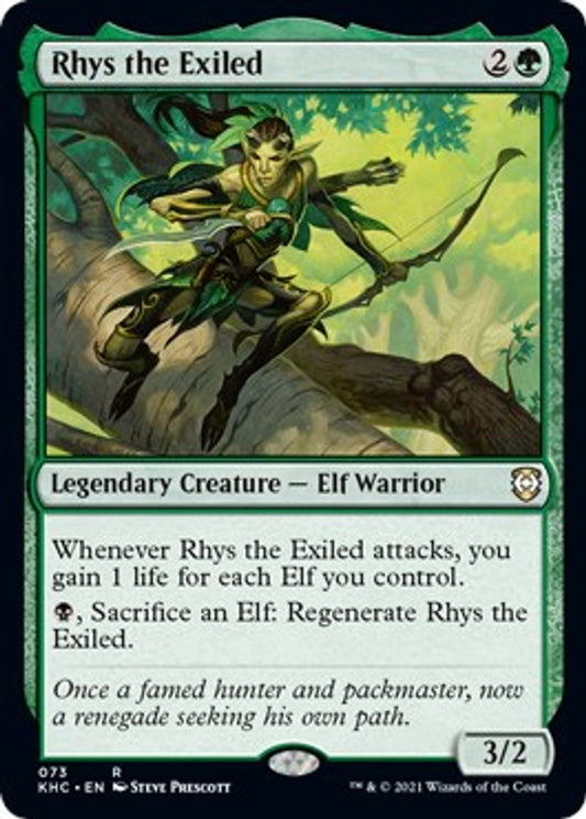 Rhys the Exiled - Commander: Kaldheim