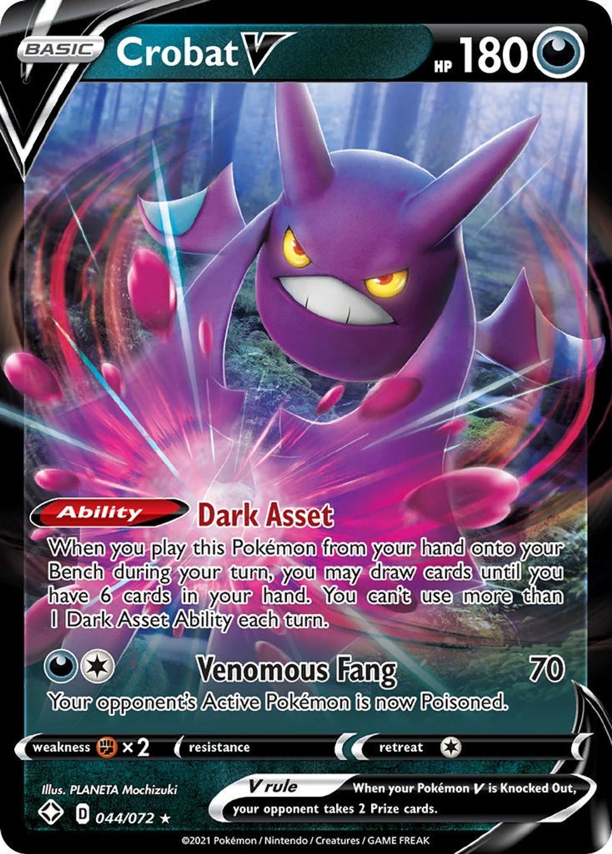 Crobat V - Shining Fates