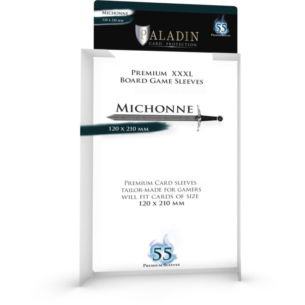 Paladin Clear Sleeves - Michonne (120mm X 210mm) (55 Sleeves Per Pack)