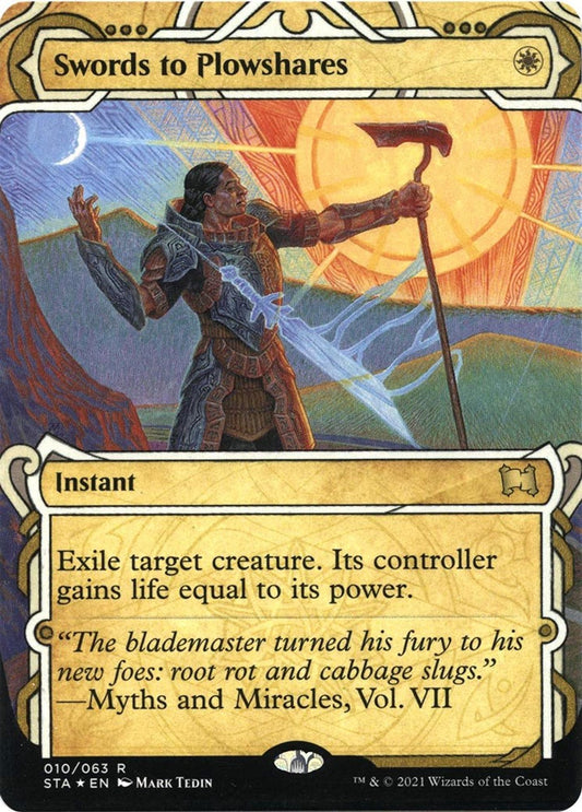 Swords to Plowshares (Foil Etched)