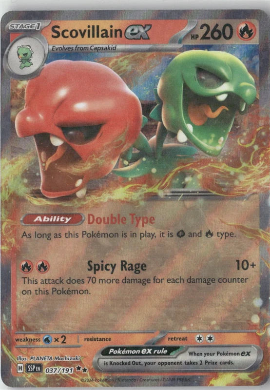 Scovillain ex - 037/191 - SV08: Surging Sparks