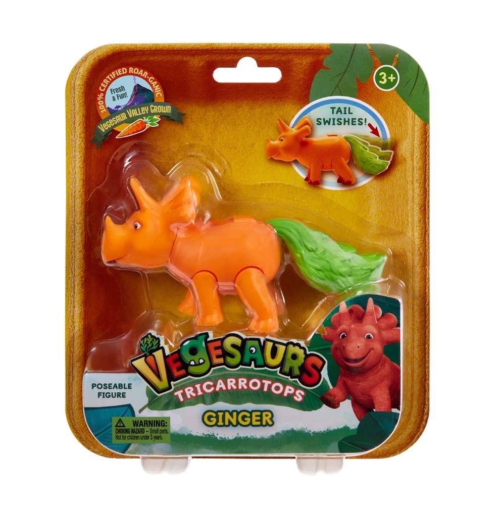 Vegesaurs 3" Posable Figures