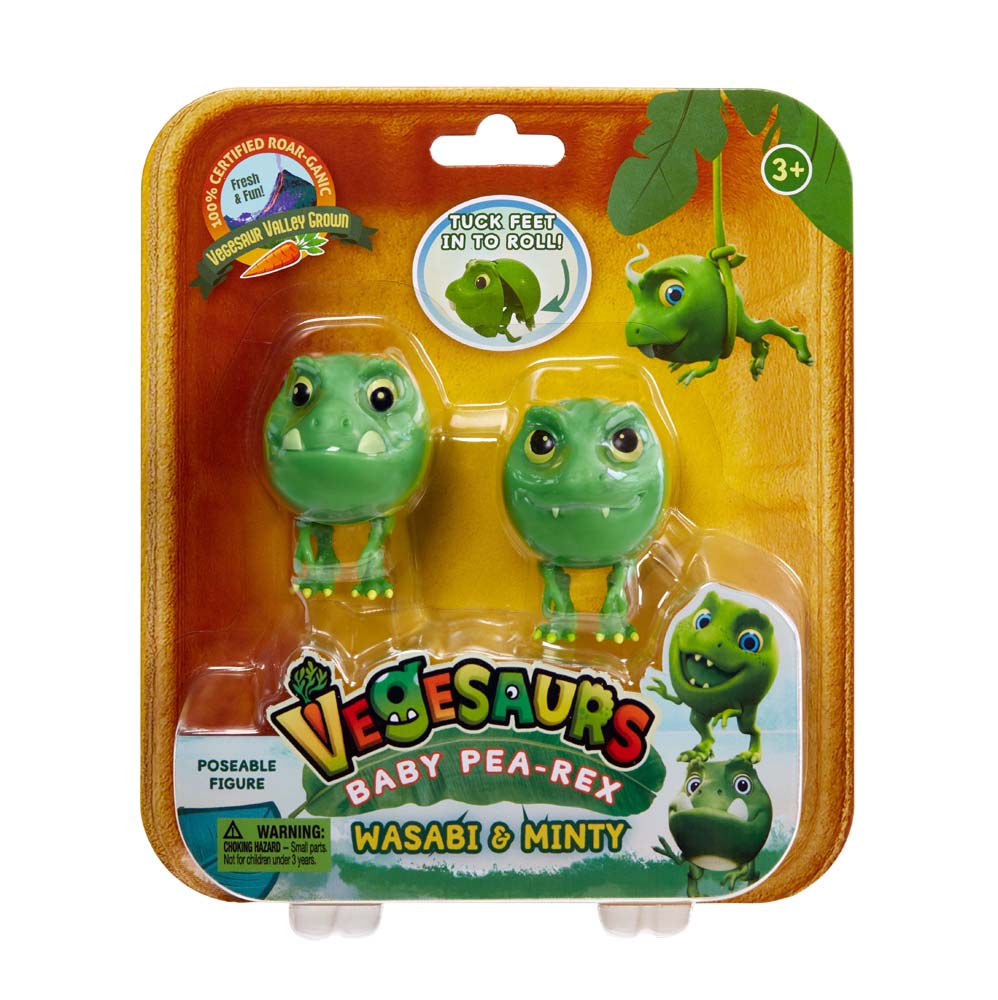 Vegesaurs 3" Posable Figures