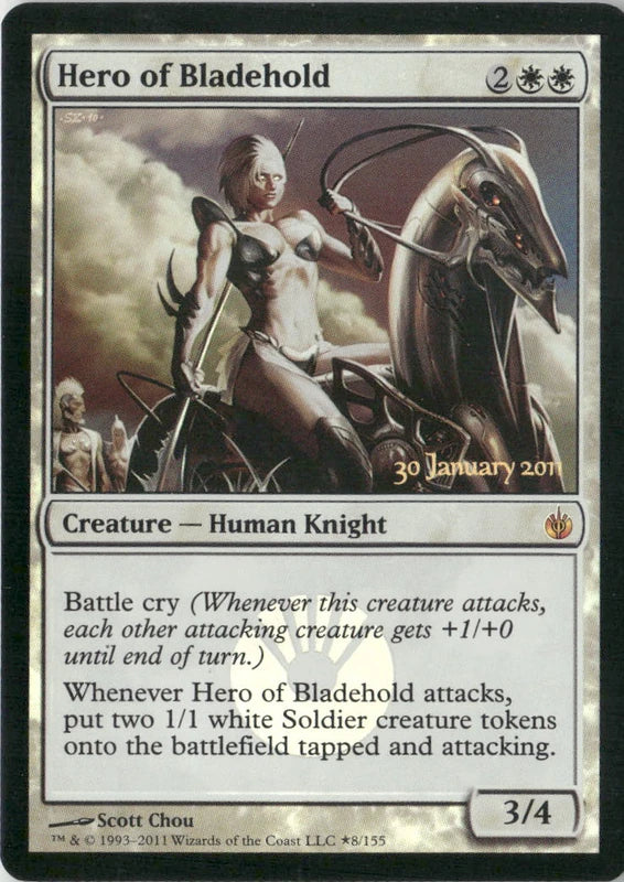 Scan Image | Hero of Bladehold - Prerelease Cards | [5674FC9E]