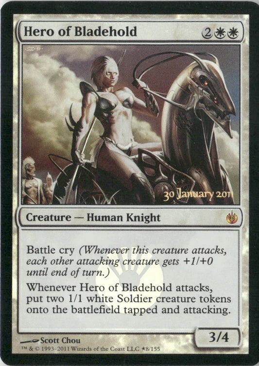 Scan Image | Hero of Bladehold - Prerelease Cards | [5674FC9E]