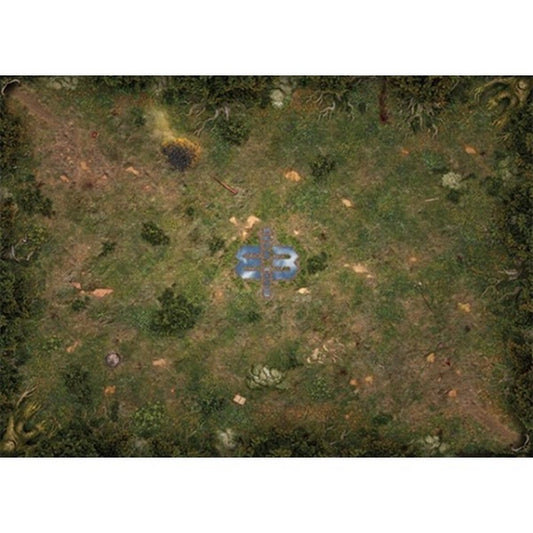 Mage Wars Arena Straywood Forest Playmat
