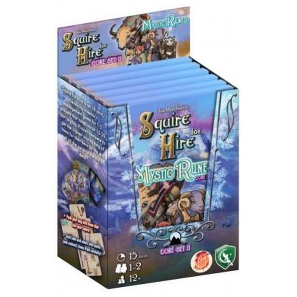 Squire for Hire Mystic Runes 6pack PDQ