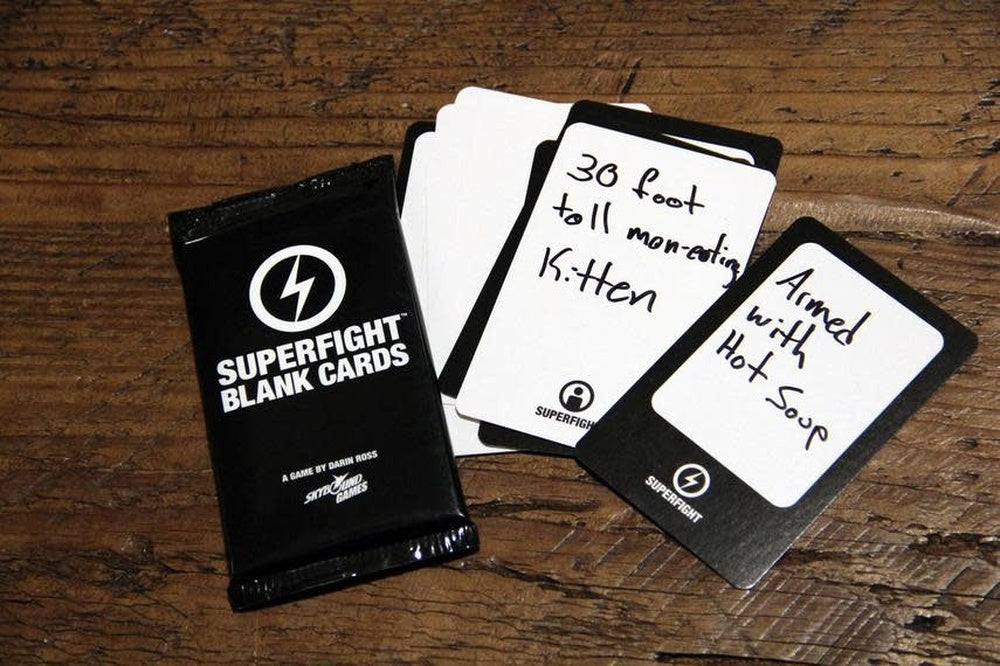 Superfight Blank Cards